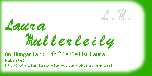 laura mullerleily business card